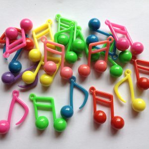 20 music note charms/pendants